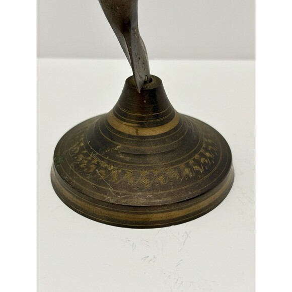 Vintage Brass Bronze Dolphin Figurine‎ Statue Animals - Picture 4 of 10